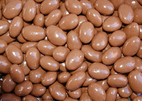 Sugar-free milk chocolate covered almonds
