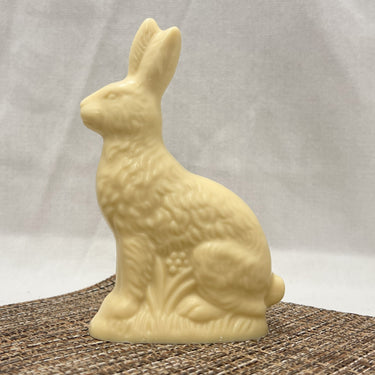 Medium White Chocolate Sitting Bunny