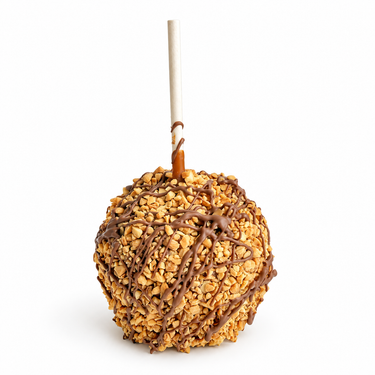 Milk Chocolate Caramel Apple with Almonds