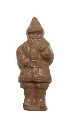 Small Milk Chocolate Standing Santa