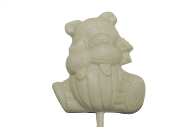 White Chocolate Bear Pop