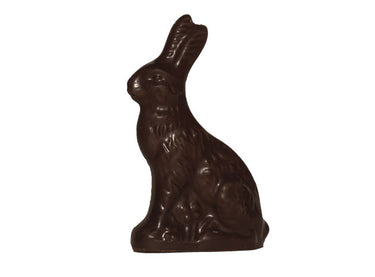 Small Dark Chocolate Sitting Bunny