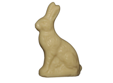 Small White Chocolate Sitting Bunny