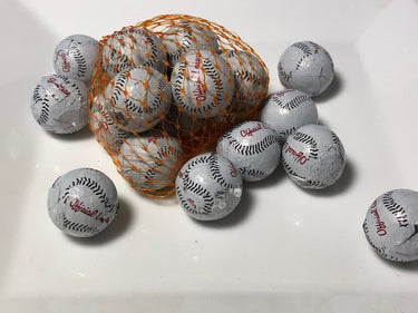 2 oz. Baseballs Mesh Bag