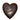 Dark Chocolate Large Valentine Heart