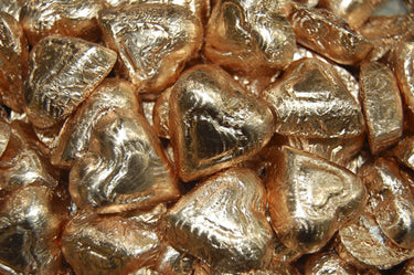 5 oz. Milk Chocolate Gold Heart