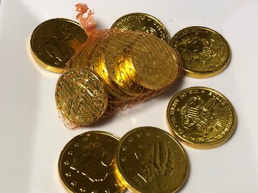 Mesh Bag Gold Coins