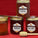 Jars of local honey and jam