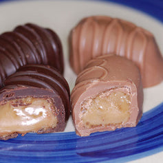 Assorted maple cream soft center chocolates