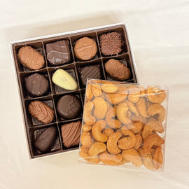 Two Tier Christmas Gift Stack