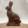 Medium Dark Chocolate Sitting Bunny