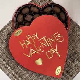 14 oz. Heart Box of All Milk Chocolates
