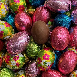12oz Milk Chocolate Foiled Eggs