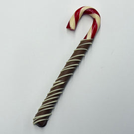 Milk Dipped Peppermint Cane