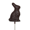 Dark Chocolate Sitting Bunny Pop