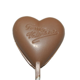 Milk Chocolate Heart Pop