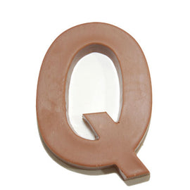 Milk Chocolate Letter Q