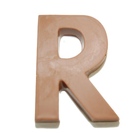 Milk Chocolate Letter R