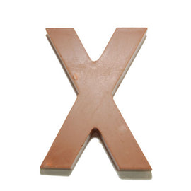 Milk Chocolate Letter X