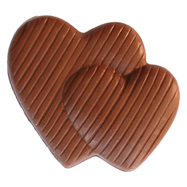 Milk Chocolate Double Heart
