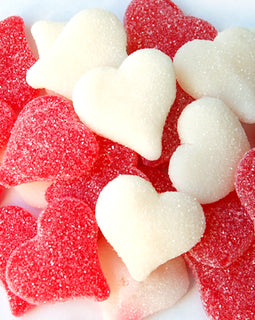 8 oz. Sanded Jelly Hearts